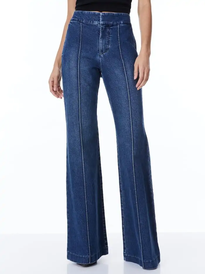 DYLAN HIGH WAISTED WIDE LEG JEAN